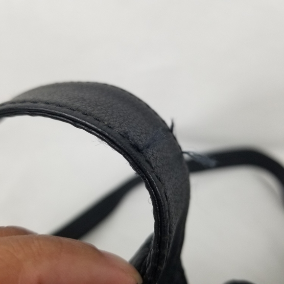 Fossil black shoulder purse genuine leather  #75082 - Picture 13 of 15